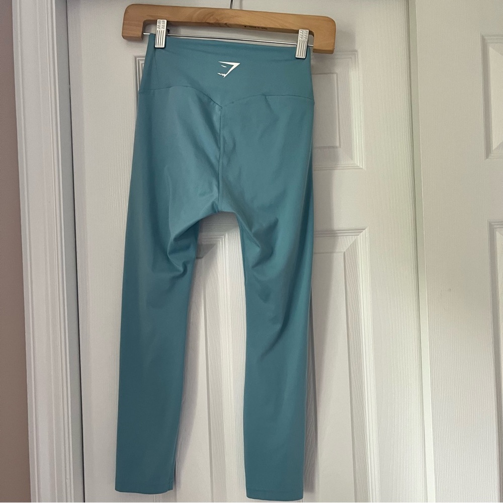 Gymshark 7/8 Training Leggings in Blue Small - Picture 1 of 6